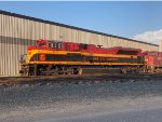 KCS SD70ace at CP Shops in St Paul MN July 2023